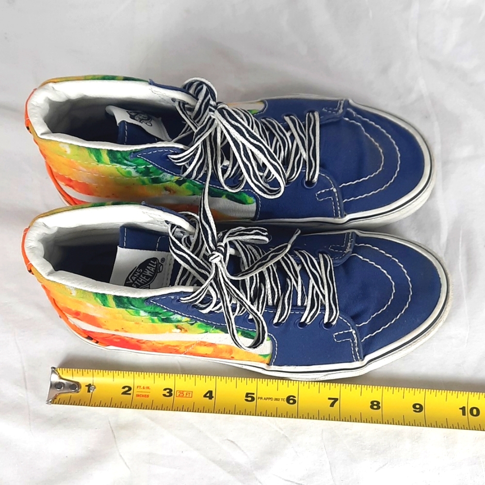 Vans Off The Wall Crayola Mens Shoes Size 4 Womens Size 5.5 Hightop Sk8 Sneakers - Picture 10 of 11